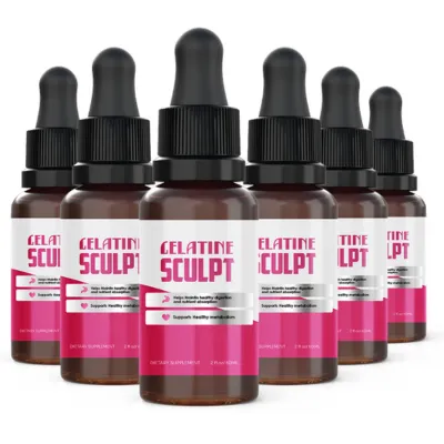 Gelatine Sculpt 6 bottles pack